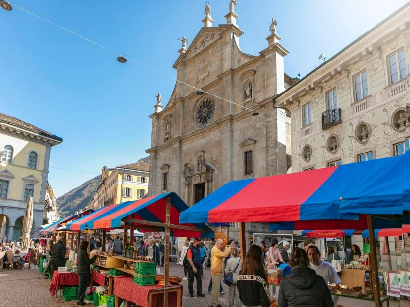Wochenmarkt Bellinzona