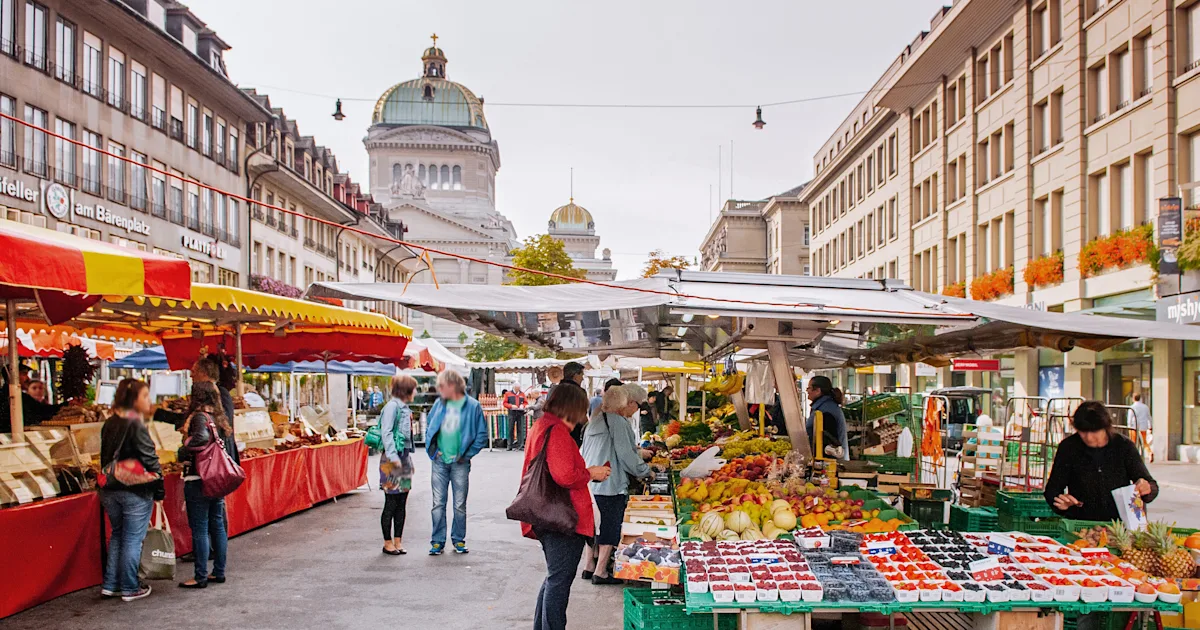 Blumen und Gemüsemarkt Bern
