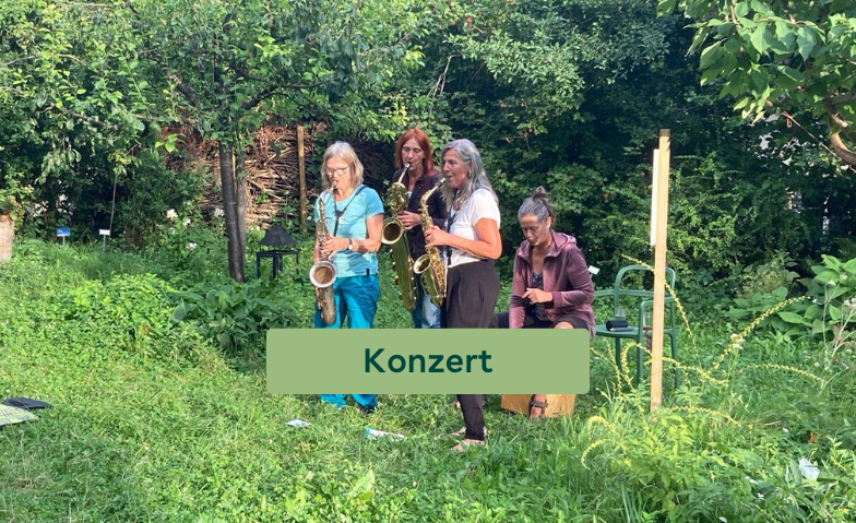 Offener Stiftsgarten Plus Konzert: Safer Sax