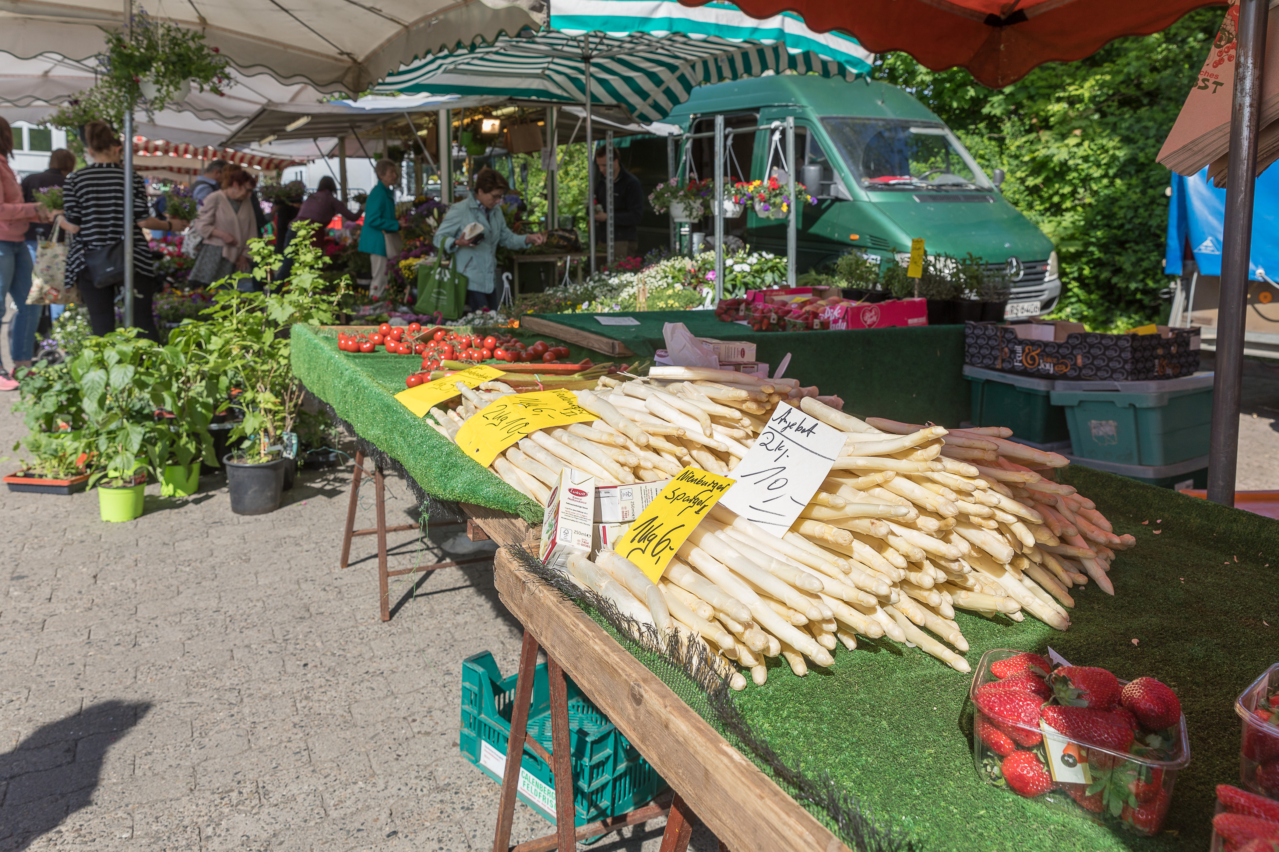 Wochenmarkt Schmiedengasse Burgdorf