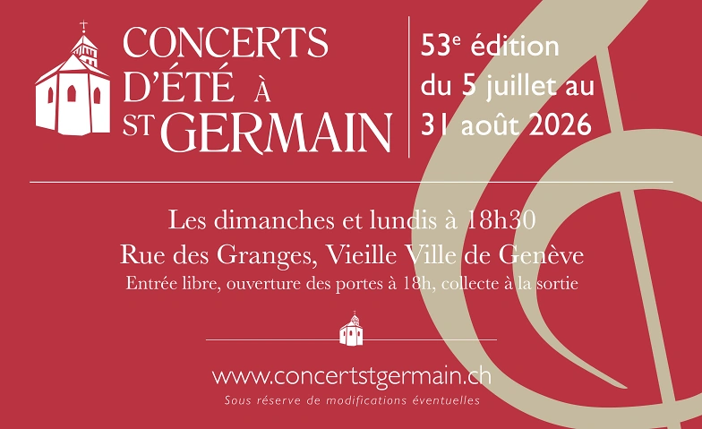Concerts d'été à Saint-Germain 2026