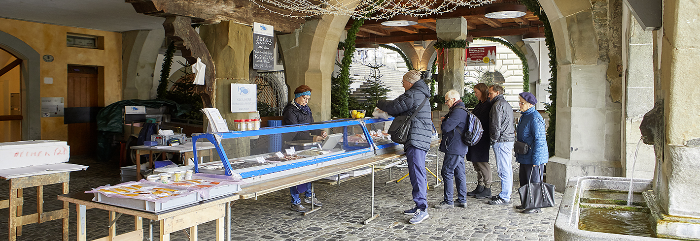Fischmarkt Unter der Egg Luzern