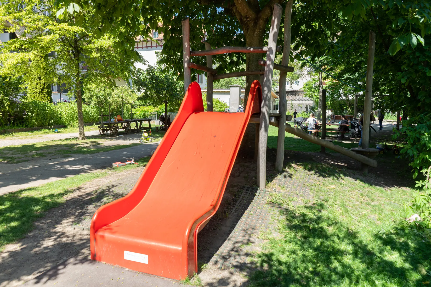 Gärtnerei-Spielplatz