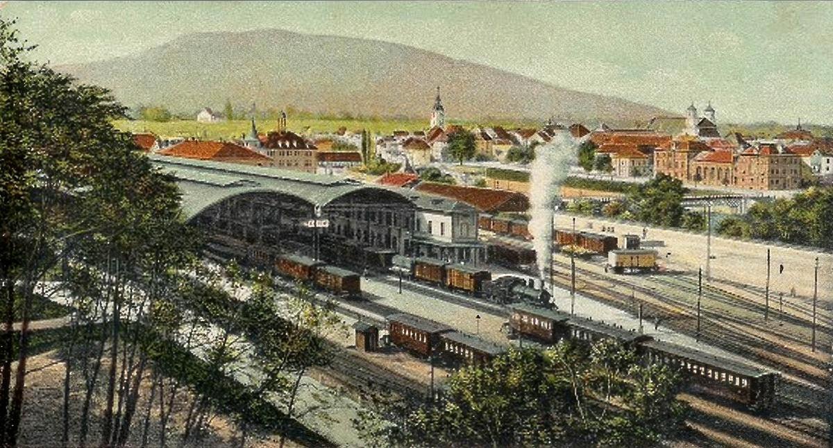 Bahnhof Olten um 1920