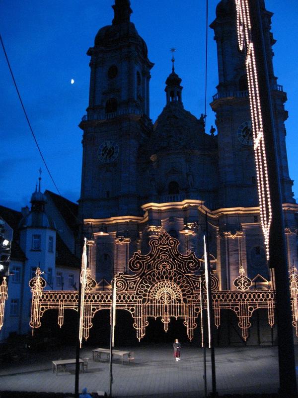 Freilichtbühne der St. Galler Festspiele im Klosterhof