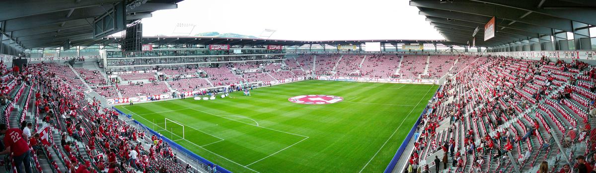 Stadion des FC St. Gallen im Westen der Stadt